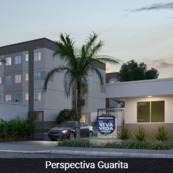 Apartamento com Guarita de entrada