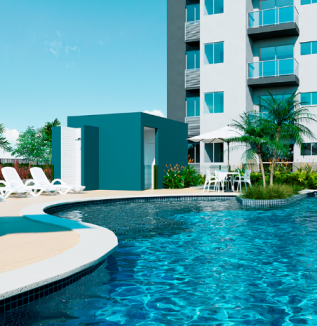 Apartamento a 600 m da UPA da Caxangá .