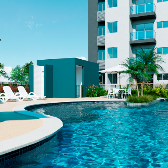 Apartamento a 600 m da UPA da Caxangá .